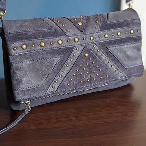 Lucky Brand studded leather crossbody